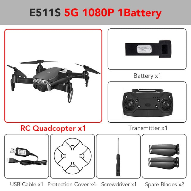 WIFI FPV Video With 5G 1080P Camera RC Drone