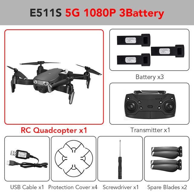 WIFI FPV Video With 5G 1080P Camera RC Drone