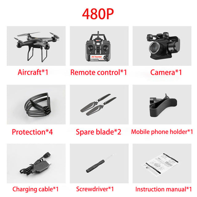Drone 4K S32T rotating camera