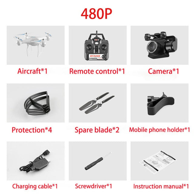 Drone 4K S32T rotating camera