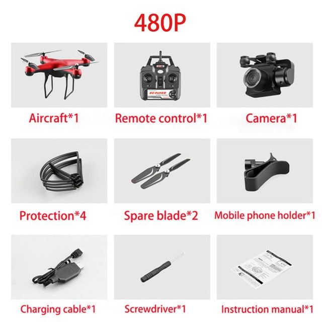 Drone 4K S32T rotating camera