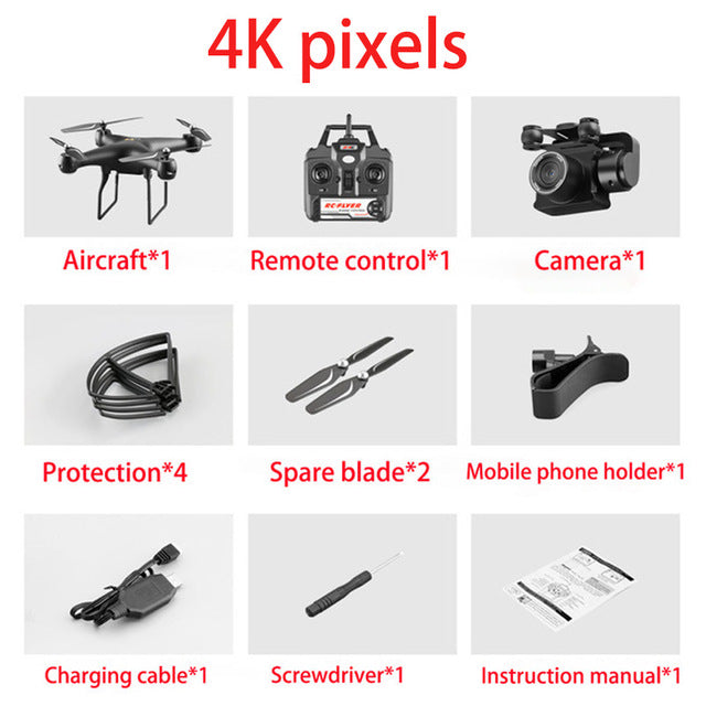 Drone 4K S32T rotating camera