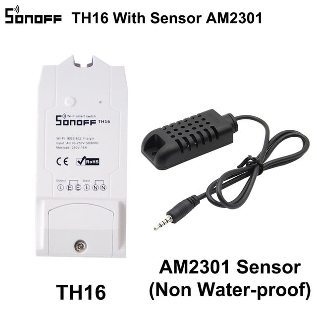 Smart Wifi Switch Monitoring Temperature