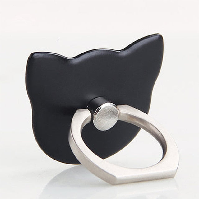 Finger ring mobile phone holder