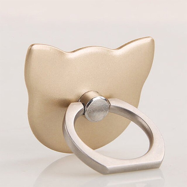 Finger ring mobile phone holder