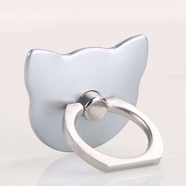 Finger ring mobile phone holder
