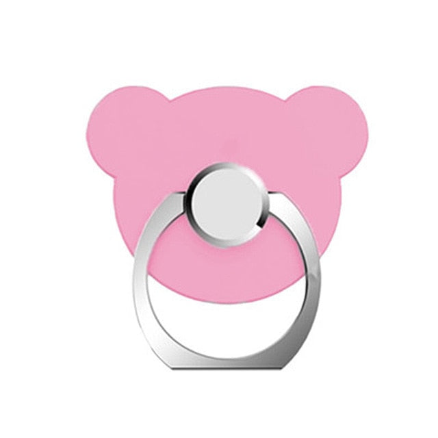 Finger ring mobile phone holder