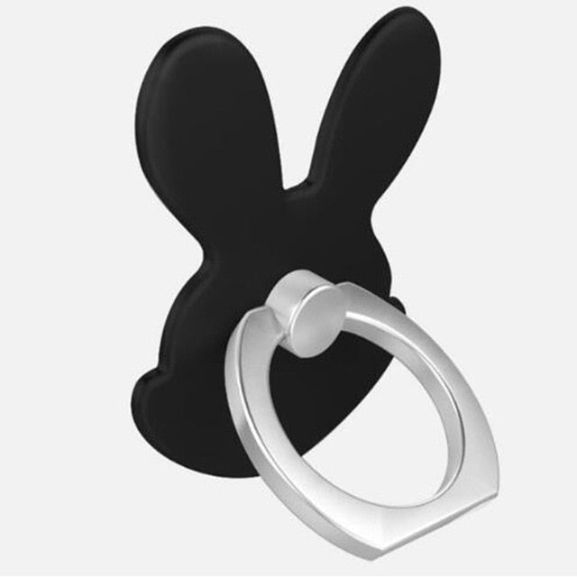 Finger ring mobile phone holder