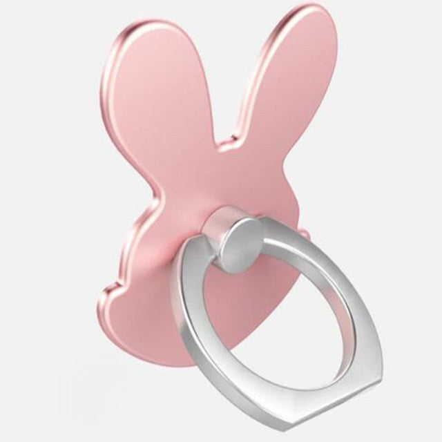 Finger ring mobile phone holder