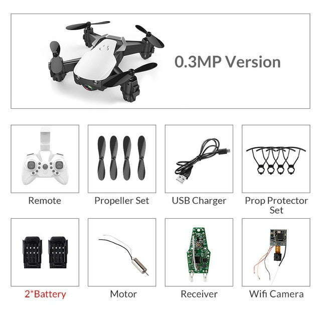 E61/E61hw Mini Drone With/Without HD Camera