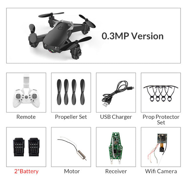 E61/E61hw Mini Drone With/Without HD Camera