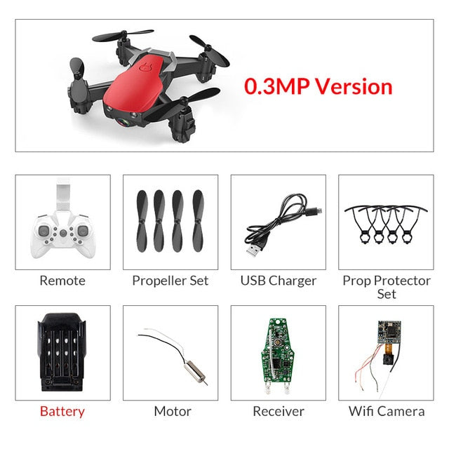E61/E61hw Mini Drone With/Without HD Camera