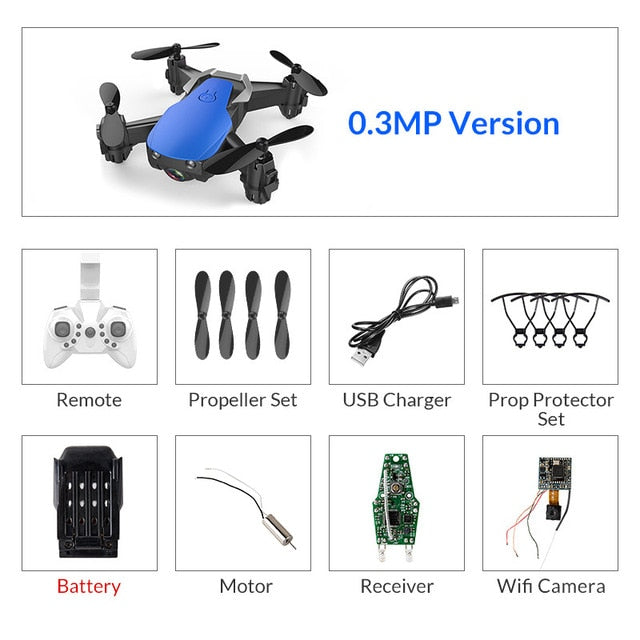E61/E61hw Mini Drone With/Without HD Camera