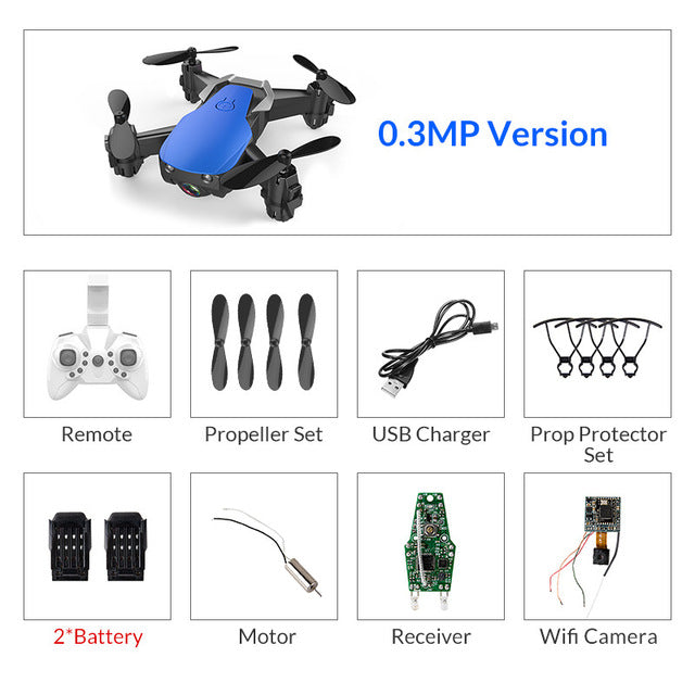 E61/E61hw Mini Drone With/Without HD Camera